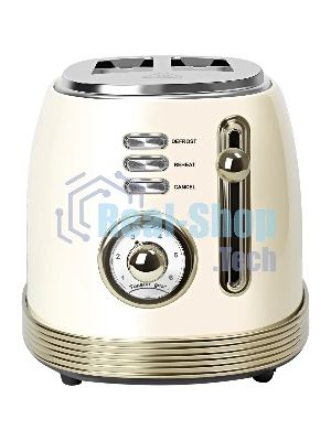 Тостер ARESA AR-3007 900 Вт, слоновая кость