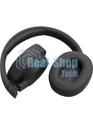 Беспроводные/проводные наушники JBL Tune 770NC черный, полноразмерные, Bluetooth + проводной, адаптивное шумоподавление, до 70 ч