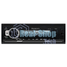 Автомагнитола Prology GT-130, 1 DIN, Bluetooth, USB Type-A, AUX, пульт ДУ