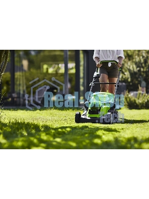 Газонокосилка аккумуляторная GreenWorks G24X2LM41, 40 В, 4 Ач