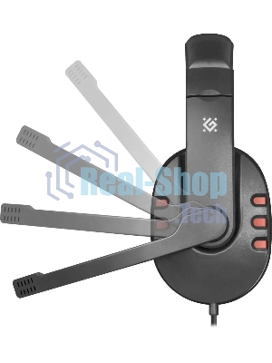 Гарнитура Defender Warhead G-160 чёрный, проводная
