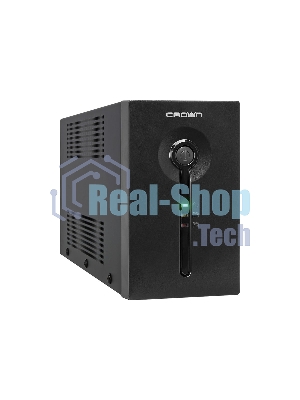 Источник бесперебойного питания Crown CMU-SP650COMBO/650 ВА/390 Вт/2 х CEE 7 (евророзетка), 3 x IEC 320 C13 (компьютерная)