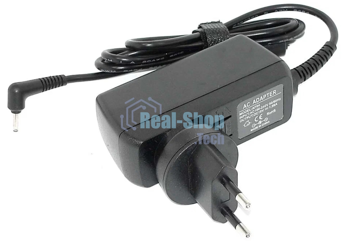 Блок питания (сетевой адаптер) для ноутбуков Asus 19V 1.58A 2.5x0.7мм 30W Travel Charger, OEM