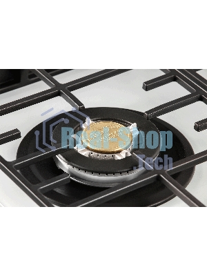 Газовая варочная панель HIBERG VM 9155 W, белый