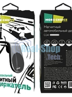 Автомобильный держатель MORE CHOICE C04 серебристый