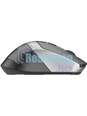 Мышь беспроводная Oklick 516MW черный/серебристый, 1600 dpi, радиоканал, Bluetooth, USB, кнопки - 6