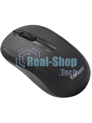 Мышь беспроводная ExeGate Professional Standard SR-9021 черный, 1200 dpi, радиоканал, USB, кнопки - 3
