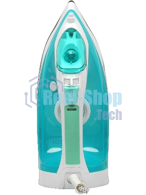 Утюг Candy CI-104 белый/бирюзовый, 2700 Вт, 50 г/мин, 160 г/мин, 370 мл