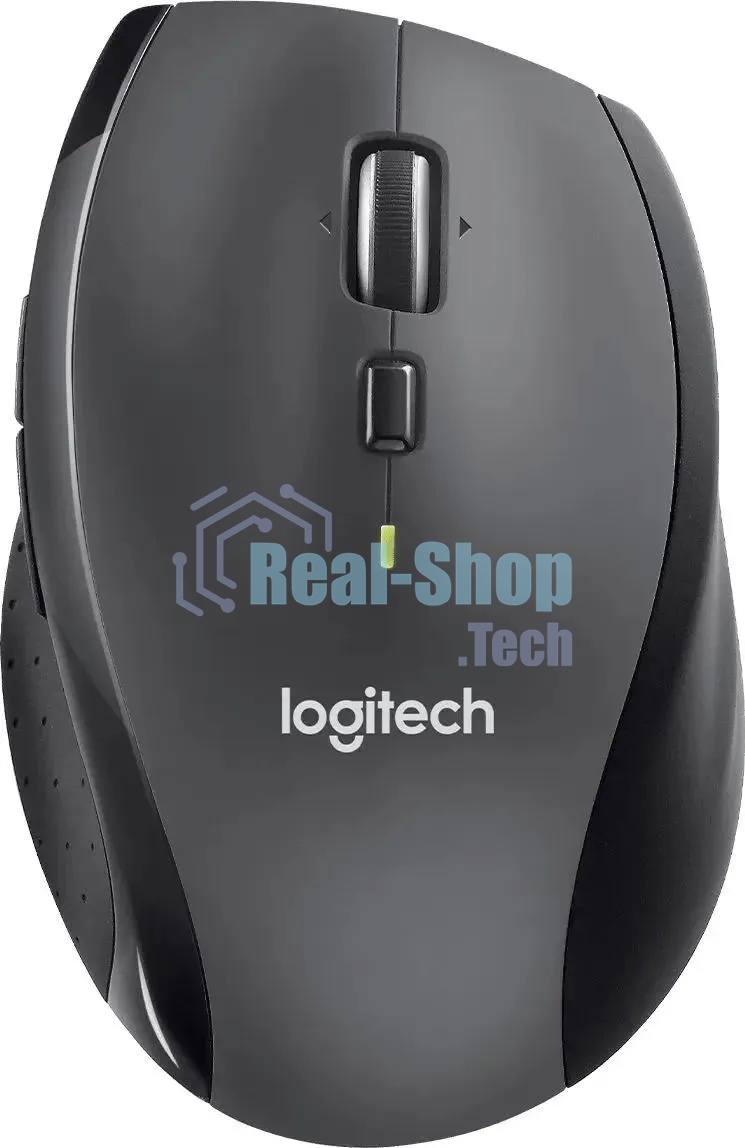Мышь беспроводная Logitech M705 серый/черный, 1000 dpi, радиоканал, USB, кнопки - 6