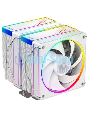 Устройство охлаждения(кулер) ID-Cooling Frozn A620 ARGb белый 120мм алюминий+медь 2000rpm 30db 4-pin 270W 154мм