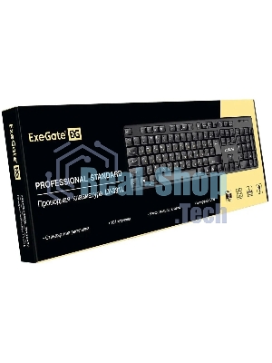Клавиатура проводная ExeGate LY-331L (EX263906RUS), USB, черный