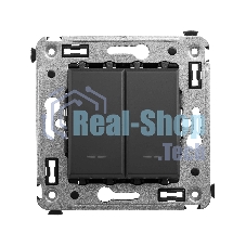 Кнопка двухклавишная DKC Avanti 4412154 