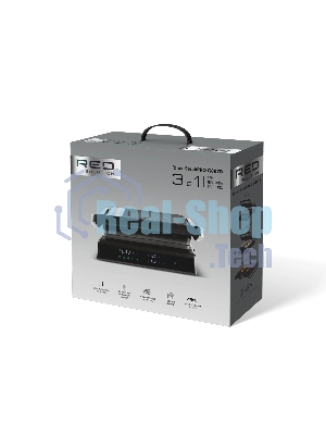Гриль электрический Red Solution G807D 1950Вт черный