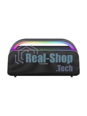 Колонка портативная Ural Молния Кварк черный/серый 240W 1.1 BT/3.5Jack/USB-C 10м 8000mAh (без.бат)