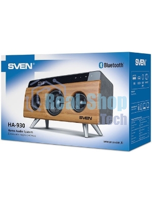 Портативная колонка SVEN АС HA-930,30Вт, дерево