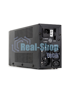 Источник бесперебойного питания Crown CMU-SP650COMBO/650 ВА/390 Вт/2 х CEE 7 (евророзетка), 3 x IEC 320 C13 (компьютерная)