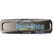 Флешка USB Netac US5 (NT03US5C-128G-32TA), 128Gb, USB 3.2/TypeC, 550/500, черный