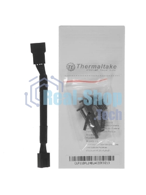 Вентилятор для корпуса Thermaltake TOUGHFAN 14 черный, 140 мм, 2000 об/мин, 33.2 дБ, 4 pin