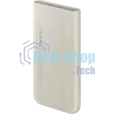 Портативный аккумулятор Samsung EB-U2510 10000mAh 25W 3A 2xUSB-C беспров.зар. бежевый (EB-U2510XUEGRU)