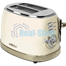 Тостер ARESA AR-3007 900 Вт, слоновая кость