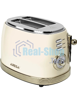 Тостер ARESA AR-3007 900 Вт, слоновая кость