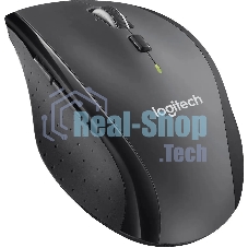 Мышь беспроводная Logitech M705 серый/черный, 1000 dpi, радиоканал, USB, кнопки - 6