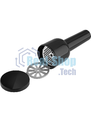 Мясорубка электрическая LEONORD LE-17705 Premium черный, 3000 Вт, 3.0 кг/мин, реверс, металлический лоток, насадки - 6
