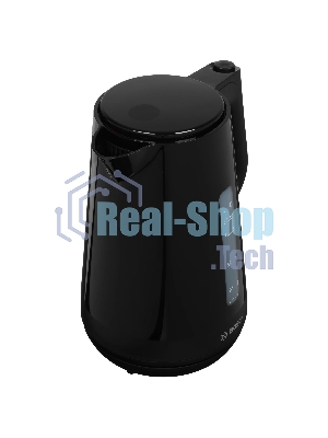 Электрочайник Bosch TWK1M123 черный, 1.7 л, 2400 Вт, скрытый нагревательный элемент