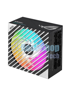Блок питания ASUS ROG-LOKI-1000P-SFX-L GAMING (90YE00N1-B0NA00), 1000Вт, 80 PLUS Platinum, 135мм, модульный, серый и черный
