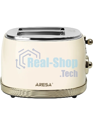 Тостер ARESA AR-3007 900 Вт, слоновая кость