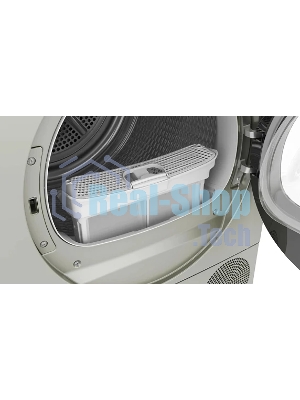 Сушильная машина Bosch WQK2521XME серебристый, 10 кг, сушка - конденсационная, программ - 14, 59.8 x 84.2 x 64.8 см