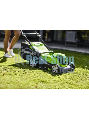 Газонокосилка аккумуляторная GreenWorks G24X2LM41, 40 В, 4 Ач