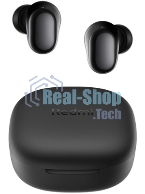 Наушники TWS Xiaomi Redmi Buds 6 Play M2420E1 черный, внутриканальные, Bluetooth, быстрая зарядка, до 7.5 ч