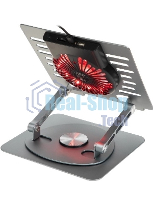 Подставка для ноутбука Digma D-NCP170-1xRGb110-360 17