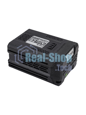 Аккумулятор GreenWorks G82B2, 82V, 2,5 А.ч (2914907) - это литий ионная (Li-ion) батарея, силой тока 2,5 ампер/час и выполненная по самым передовым технологиям. Применяется в линейке всех устройств Greenworks 82V Commercial. Аккумулятор состоит из ячеек производства японской компании LG. Ячейки этого производителя обладают самыми высокими показателями по емкости и выдаваемому напряжению, и относятся к классу A++. Батарея снабжена специальной платой управления, благодаря которой ячейки заряжаются и разряжаются равномерно и одновременно, что значительно продлевает срок жизни аккумулятора (среднее время 7 лет), а также отсутствует эффект потери мощности инструмента при разряде. Для надежной работы аккумулятор снабжен чипом, который защищает его от перезаряда, перегрева и глубокого разряда.Благодаря высокотехнологичным ячейкам, плате управления и защитному чипу, аккумулятор обладает долгим сроком службы - до 2000 циклов заряда-разряда. Корпус - ударопрочный