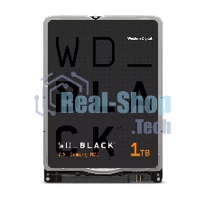 Жесткий диск WD 1Tb 7200rpm SATA-III WD10SPSX черный 64Mb 2.5