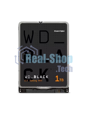 Жесткий диск WD 1Tb 7200rpm SATA-III WD10SPSX черный 64Mb 2.5