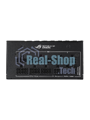 Блок питания ASUS ROG-LOKI-1000P-SFX-L GAMING (90YE00N1-B0NA00), 1000Вт, 80 PLUS Platinum, 135мм, модульный, серый и черный