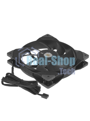 Вентилятор для корпуса Thermaltake TOUGHFAN 14 черный, 140 мм, 2000 об/мин, 33.2 дБ, 4 pin