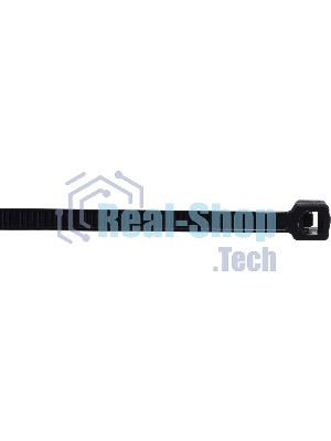 Хомут кабельный КСС 4х150 нейл. черный (уп. 100 шт) Fortisflex 49410