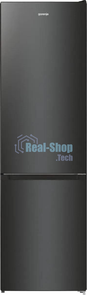 Холодильник Gorenje NRK6202EBXL4 черный матовый двухкамерный 235/96л морозилка снизу, No Frost