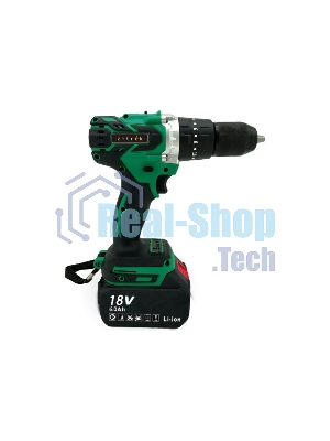 Дрель-шуруповерт Zitrek Green Impact 063-4046, 18 В, 5 Ач, 80 Нм, бесщеточный, ударный