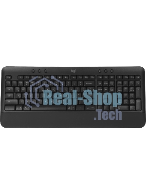 Комплект клавиатура+мышь Logitech Signature MK650 беспроводной, USB + Bluetooth, 4000 DPI, серый/чёрный