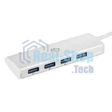 USB-концентратор Digma HUB-4U3.0-UC-S, USB-C, USB 3.0 4 порта, USB