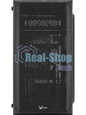 Компьютерный корпус Aerocool/Formula V Line CS-107 Plus mATX USB 3.0x1/USB 2.0x1/audio черный