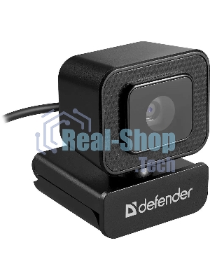 Веб-камера G-lens 2596 QHD 3840x2160, 30 кадр/с, USB Type-A, микрофон (шумоподавление), автоматическая фокусировка, автоосвещение, универсальное крепление