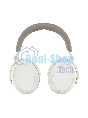 Беспроводные/проводные наушники Sennheiser Momentum 4 Wireless белый, полноразмерные, Bluetooth + проводной, активное шумоподавление, до 60 ч