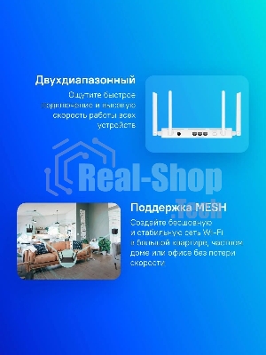 Роутер беспроводной Huawei WS7001 (AX2) 10/100/1000BASE-TX