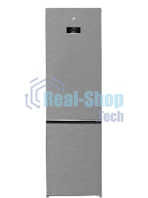 Холодильник с морозильником Beko B3RCNK405HDX серебристый