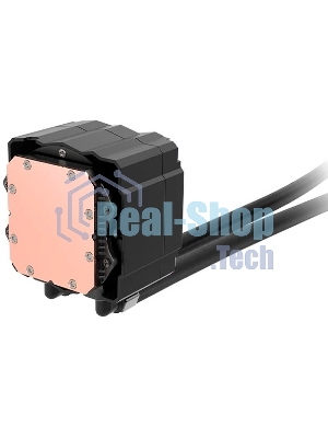Система жидкостного охлаждения Thermaltake LA360-S ARGB Soc-AM5/AM4/1200/1700/1851 черный 4-pin 38.35dB Al+Cu LCD 360W Ret (CL-W462-PL12SW-A)